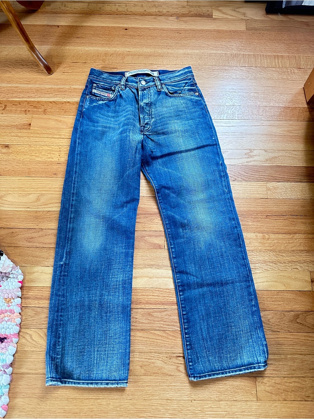 Vintage Diesel Industry Kratt Jeans Y2K Made Italy 30x29 2001 - Picture 3 of 13